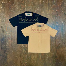 半袖 プリントオープンシャツ「NATIVE PATTERN」/ DRY BONES【ドライボーンズ】