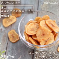 グルテンフリー お菓子 無添加 バナナチップス ドライフルーツ バナナチップ 砂糖不使用 乾燥果物 ココナ…