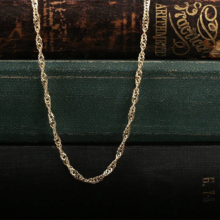 楽天市場】18金 ネックレス k18 チェーン メンズ レディース シンプル  