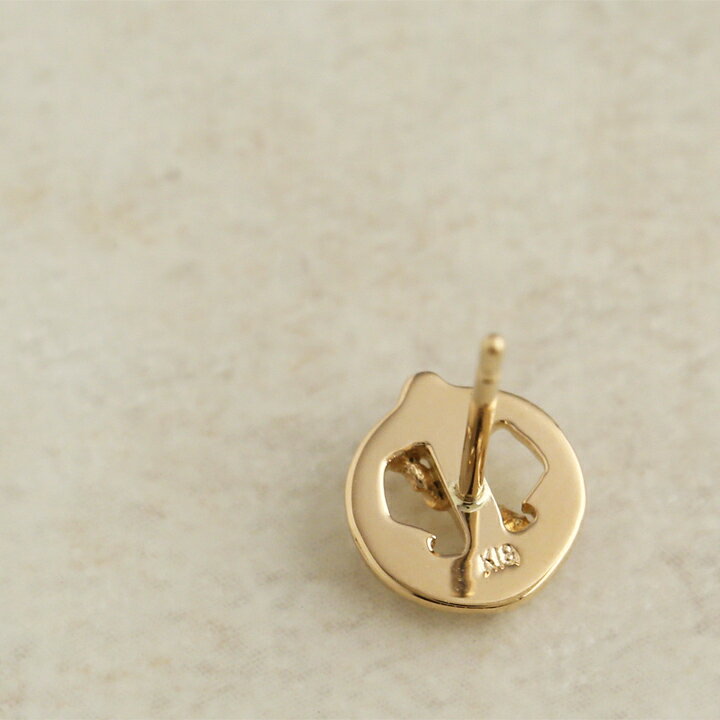 楽天市場】18金 ピアス 18k 18金ピアス レディース メンズ シンプル 錨 