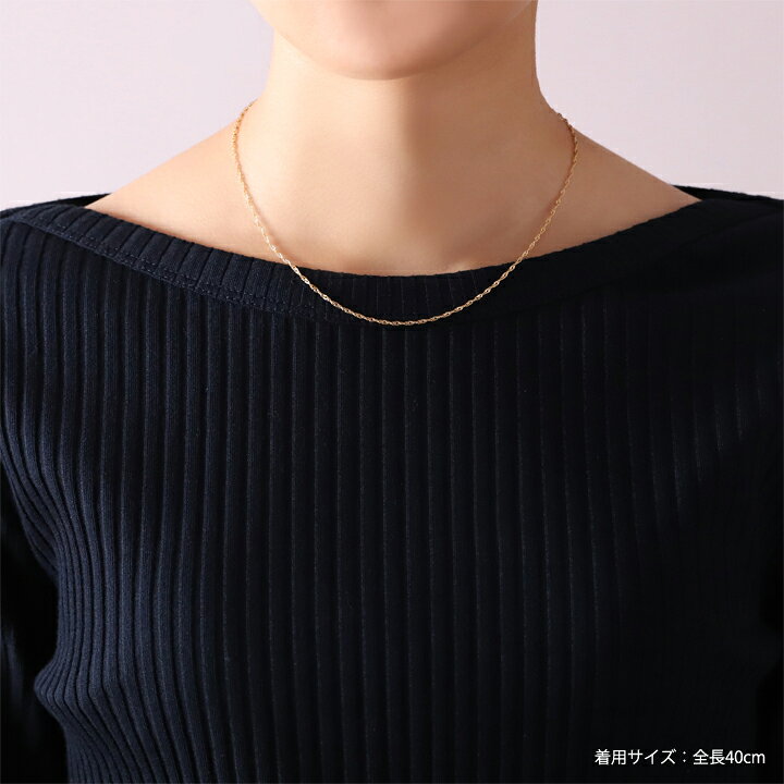 楽天市場】3500円クーポン▽ 5/26まで 18金 ネックレス k18 チェーン 