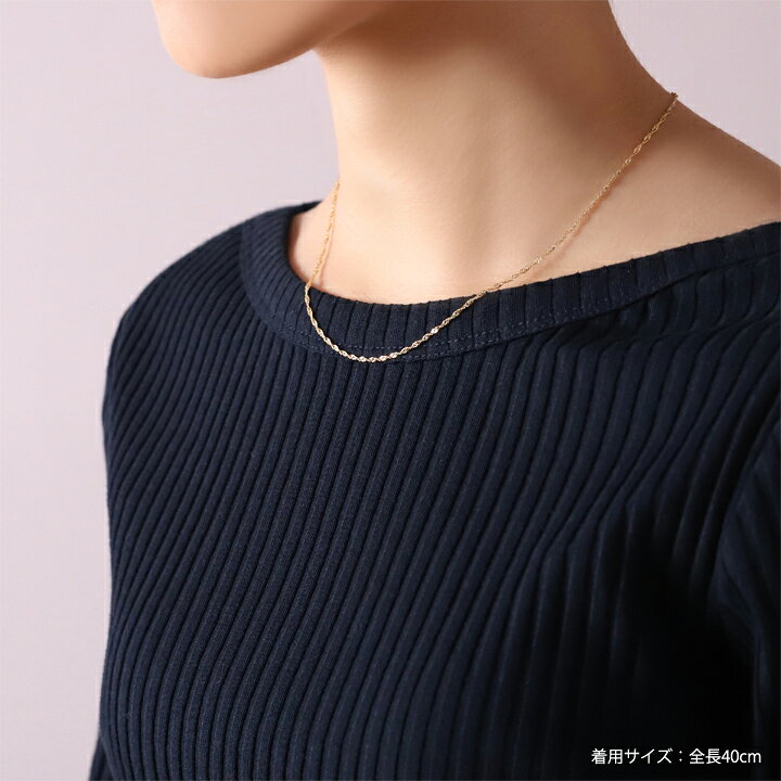 楽天市場】18金 ネックレス k18 チェーン レディース メンズ シンプル 