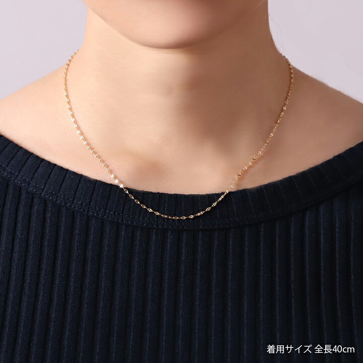楽天市場】18金 ネックレス k18 チェーン レディース シンプル ペタル 