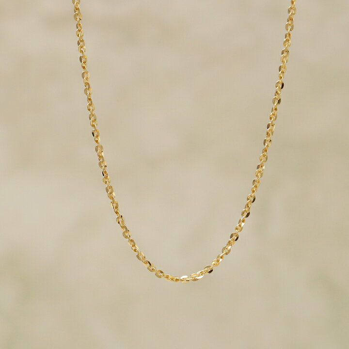 楽天市場】18金 ネックレス k18 チェーン レディース シンプル  