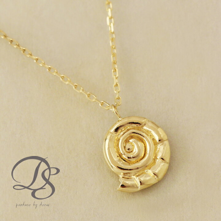 楽天市場】18金 ネックレス k18 レディース シンプル シェル 貝殻 海  