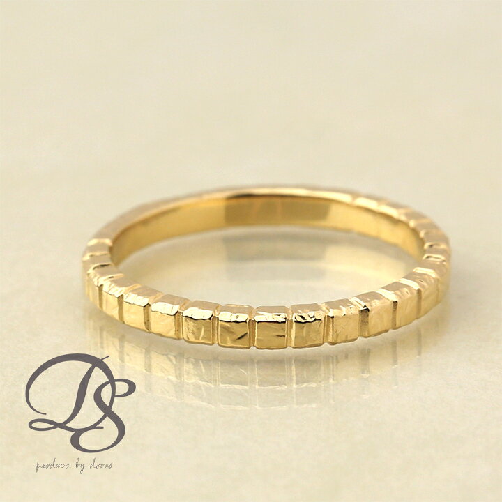 楽天市場】18金 リング k18 指輪 レディース メンズ シンプル ゴールド 