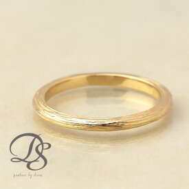 ＼2/20まで／7000円OFF！ 18金 リング k18 指輪 レディース 18金指輪 メンズ シンプル ゴールド ラインデザイン M k18リング 細い 刻印 ペア お揃い 18k 18 金 地金 18kリング 5号 6号 7号 8号 9号 10号 11号 12号 13号 14号 15号