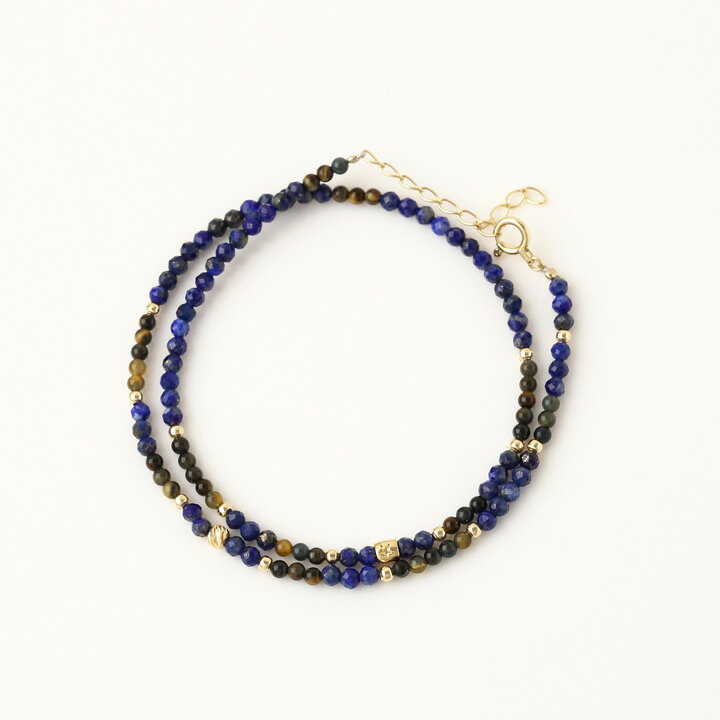 楽天市場】18金 ブレスレット k18 レディース メンズ シンプル 2連  