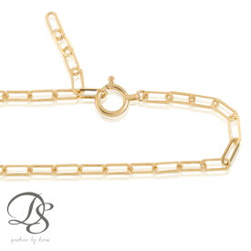 【Xmas先行1500円クーポン 25日まで】 18金 ブレスレット k18 レディース メンズ シンプル ロングあずき 2.2mm あずきチェーン k18ブレスレット ゴールド チェーン のみ だけ ブレスレットチェーン つけっぱなし しっかりめ k18 18金ブレスレット 18k