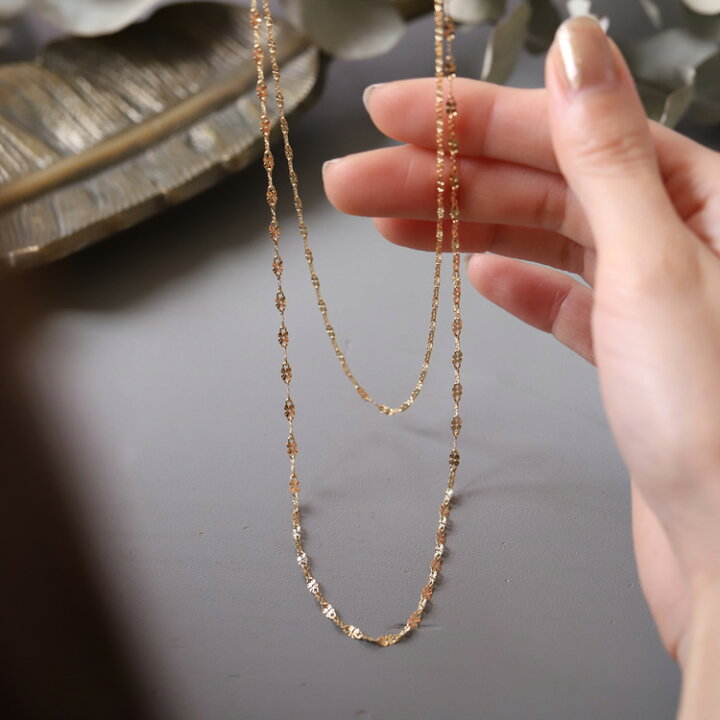 楽天市場】【アフターセール！全商品3%クーポン】 ロングネックレス 