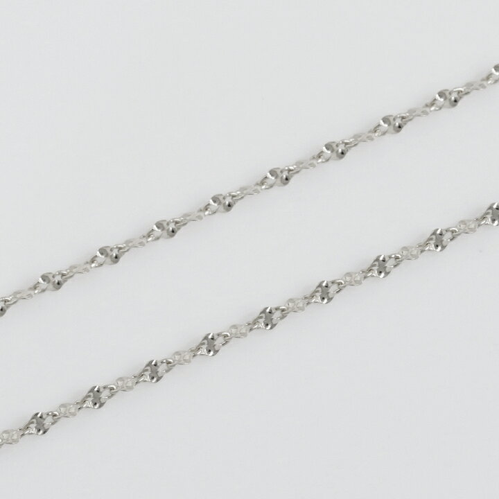 楽天市場】プラチナ ネックレス チェーンのみ ブルームチェーン 1.2mm