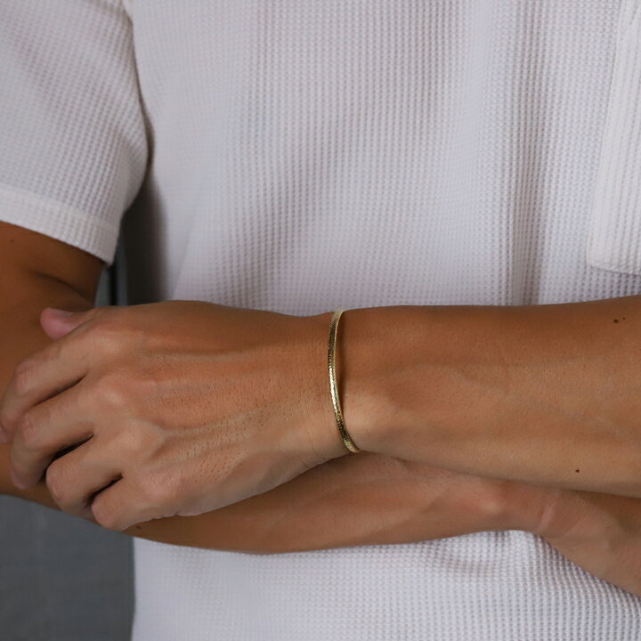 楽天市場】k18 バングル 地金 18k ブレスレット 18金 レディース 4種の  