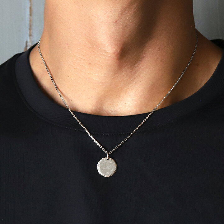 楽天市場】シルバー コイン ネックレス トップ シルバー925 ペンダント 