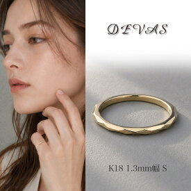 【ラスト26H限定！2人に1人最大P100%バック&全品7％】 18金 リング k18 ピンキーリング 18k レディース 指輪 シンプル ゴールド カット S 18金指輪 k18リング 華奢 18 金 地金 18kリング 0号 1号 2号 3号 4号 5号 6号 7号 8号 9号 10号 11号 12号 13号 14号 15号 16号 17号
