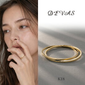 【ラスト26H限定！2人に1人最大P100%バック&全品7％】 18金 リング k18 ピンキーリング 18k レディース 指輪 シンプル ゴールド 2連 角線 角線 凹凸 k18リング ピンキー 18リング 18 金 華奢 18金指輪 極細 地金 0号 1号 2号 3号 4号 5号 6号 7号 8号 9号 10号 11号