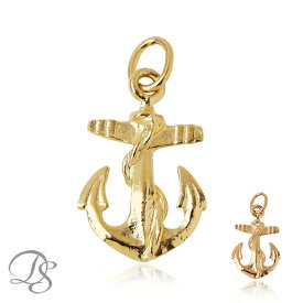 【1000円OFF 1/15まで 】 18金 ペンダントトップ k18 ピンクゴールド レディース メンズ シンプル 錨 アンカー イカリ ネックレス トップ k18 ペンダント 18 金 k18ペンダントトップ 18k ペンダントヘッド のみトップ トップのみ