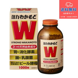 【指定医薬部外品】【あす楽】強力わかもと W 1000錠【わかもと製薬】【送料無料】【北海道・離島・沖縄は送料無料が非適用です】
