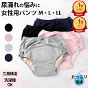 【週間ランキング1位獲得】 尿漏れパンツ 女性用 大きいサイズ 失禁パンツ 吸水ショーツ 安心パンツ 大型パッド付き …
