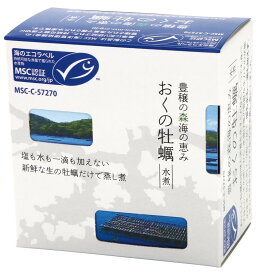 千葉産直 おくの牡蠣・水煮 MSC認証150g