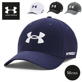 ゴルフキャップ アンダーアーマー キャップ メンズ ゴルフ96 UNDERARMOUR GOLF98 1361547 UNDER ARMOUR キャップ ゴルフ スポーツ 通気性 吸汗速乾 ドライ グレー 軽量 UNDER ARMOUR