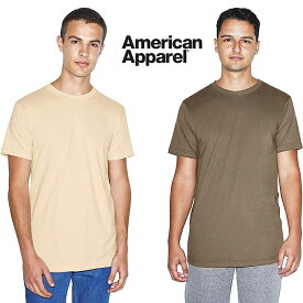 American Apparel アメリカンアパレル 半袖Tシャツ 綿100% 男女兼用 Tシャツ ファッション アメリカンアパレル アメアパ AMERICAN APPAREL 2001ORGW
