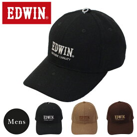 EDWIN キャップ エドウィン 帽子 251EC41 キャップ メッシュキャップ ゴルフ スポーツ 通気性 キャンプ アウトドア ストリート アメカジ フリーサイズ ゴルフキャップ トレーニングキャップ