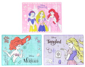 ディズニー プリンセス レジャーシート 3種セット(ディズニープリンセス キュートウォーク ピンク/リトル・マーメイド アリエル グランブルー グリーン/塔の上のラプンツェル トールス