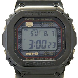 【最大3万円OFFクーポン/先着順】カシオ　G-SHOCK　MR-G　MRG-B5000B-1JR　ソーラー電波　モバイルリンク　クォーツ　メンズ　デジタル文字盤【中古】【DS KATOU】