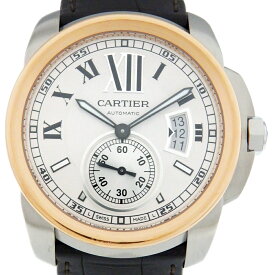 Cartier　カルティエ　カリブル　ドゥ　カルティエ　W7100039　メンズ　オートマ　シルバー文字盤　 【中古】【DS KATOU】