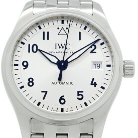 【最大3万円OFFクーポン/先着順】IWC　パイロットウォッチ　オートマチック36　IW324006　ユニセックス　メンズ　レディース　オートマ　シルバー文字盤 【中古】【DS KATOU】