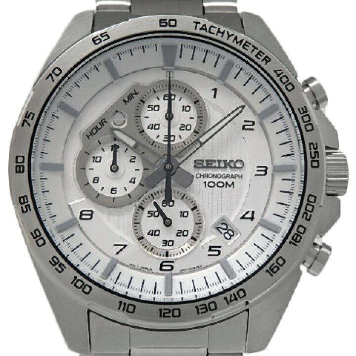 楽天市場】SEIKO セイコー ウォッチ クロノグラフ タキメーター 
