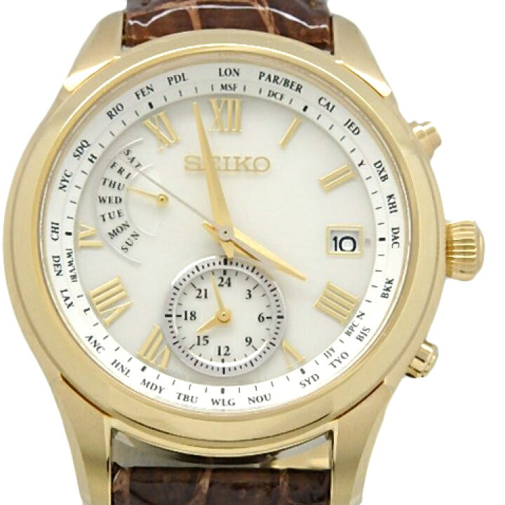 楽天市場】SEIKO セイコー ブライツ SAGA312 8B63 ソーラー電波時計 