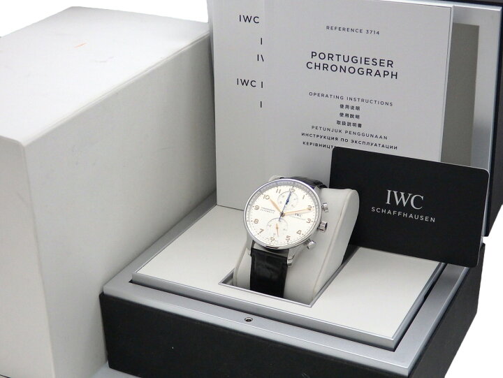 楽天市場】IWC ポルトギーゼ クロノグラフ IW371445 金針 メンズ 