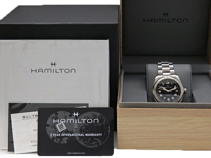 楽天市場】新品同様 HAMILTON ハミルトン カーキ フィールド H70225130  