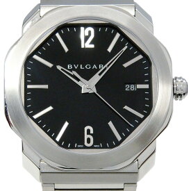 BVLGARI　ブルガリ　オクト　ローマ　OC41S　102704　メンズ　オートマ　黒文字盤　 【中古】【DS KATOU】