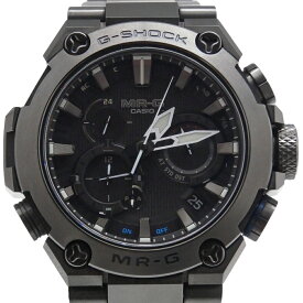 カシオ　G-SHOCK　MR-G　MRG-B2000B-1A1JR　ソーラー　GPSハイブリット　電波時計　クォーツ　メンズ　黒文字盤【中古】【DS KATOU】