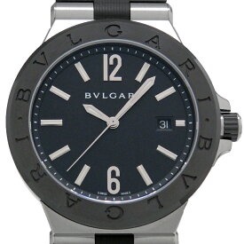 BVLGARI　ブルガリ　ディアゴノ　セラミック　DG42SC　メンズ　オートマ　黒文字盤　【中古】【DS KATOU】