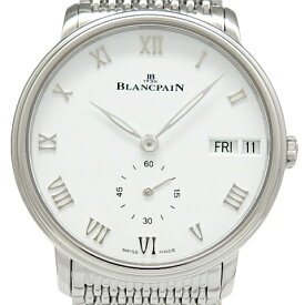 【最大3万円OFFクーポン/先着順】BLANCPAIN　ブランパン　ヴィルレ デイデイト　6652-1127　オートマ　メンズ　白文字盤 【中古】【DS KATOU】