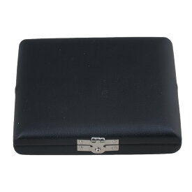 イングリッシュホルン リードケース リード収納 6枚用 通気性 PUレザー&フランネル&メタル製 ブラック