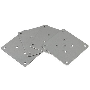 Vo[ ^ 80x80x1.2mm ` ؐ e[ur v[g Ƌp 4pbN