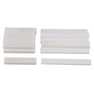 10�Z�b�g �M�^�[�u���b�W�T�h��&�i�b�g �u�����N�� �M�^�[�A�N�Z�T�� DIY 80x9x3/52x9x6mm ������ �z���C�g