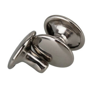 10x6mm �V���o�[ �_�u�� �L���b�v �T�C�h �s���~�b�h �X�^�b�h �X�p�C�N ���x�b�g �N���t�g �^�b�N 200�p�b�N
