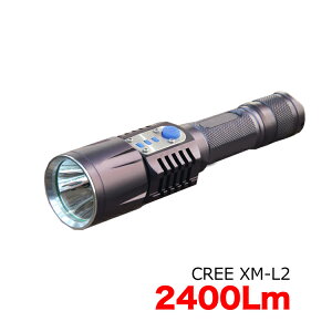 CREE XM-L2 LED d 2400[ USB[dA_v^[t /LEDCg/[d/d/hЃObY/USB^ 1{p[dt{CgP[X{]ԗpCgz_[{obe[ {]ԗp