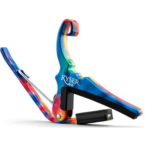 Kyser Quick Change Capo KG6TDA TyeDye �J�C�U�[ �A�R�[�X�e�B�b�N�p�J�|