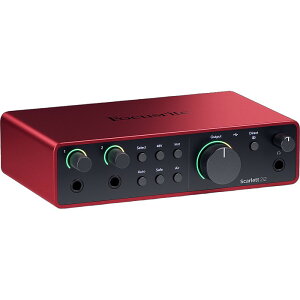 Focusrite Scarlett 2i2 4th Gen �t�H�[�J�X���C�g �I�[�f�B�I�C���^�[�t�F�[�X