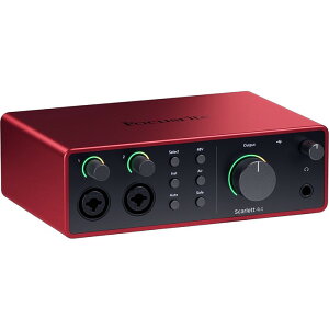 Focusrite Scarlett 4i4 4th Gen �t�H�[�J�X���C�g �I�[�f�B�I�C���^�[�t�F�[�X