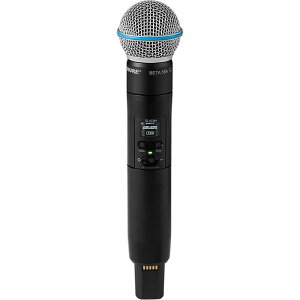 Shure SLXD2+/B58=-JB �V���A Beta58A�}�C�N���z�����ڃf�W�^�����C�����X�n���h�w���h���M�@