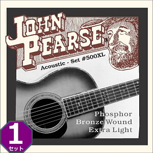 John Pearse #500XL Extra Light 010-047 Phosphor Bronze W sA[X ARM