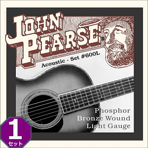 John Pearse #600L Light 012-053 Phosphor Bronze W sA[X ARM