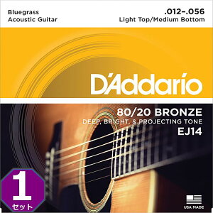 D'Addario EJ14 Bluegrass 012-056 80/20 Bronze __I ARM
